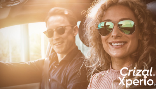 Essilor Xperio polarised sun lenses