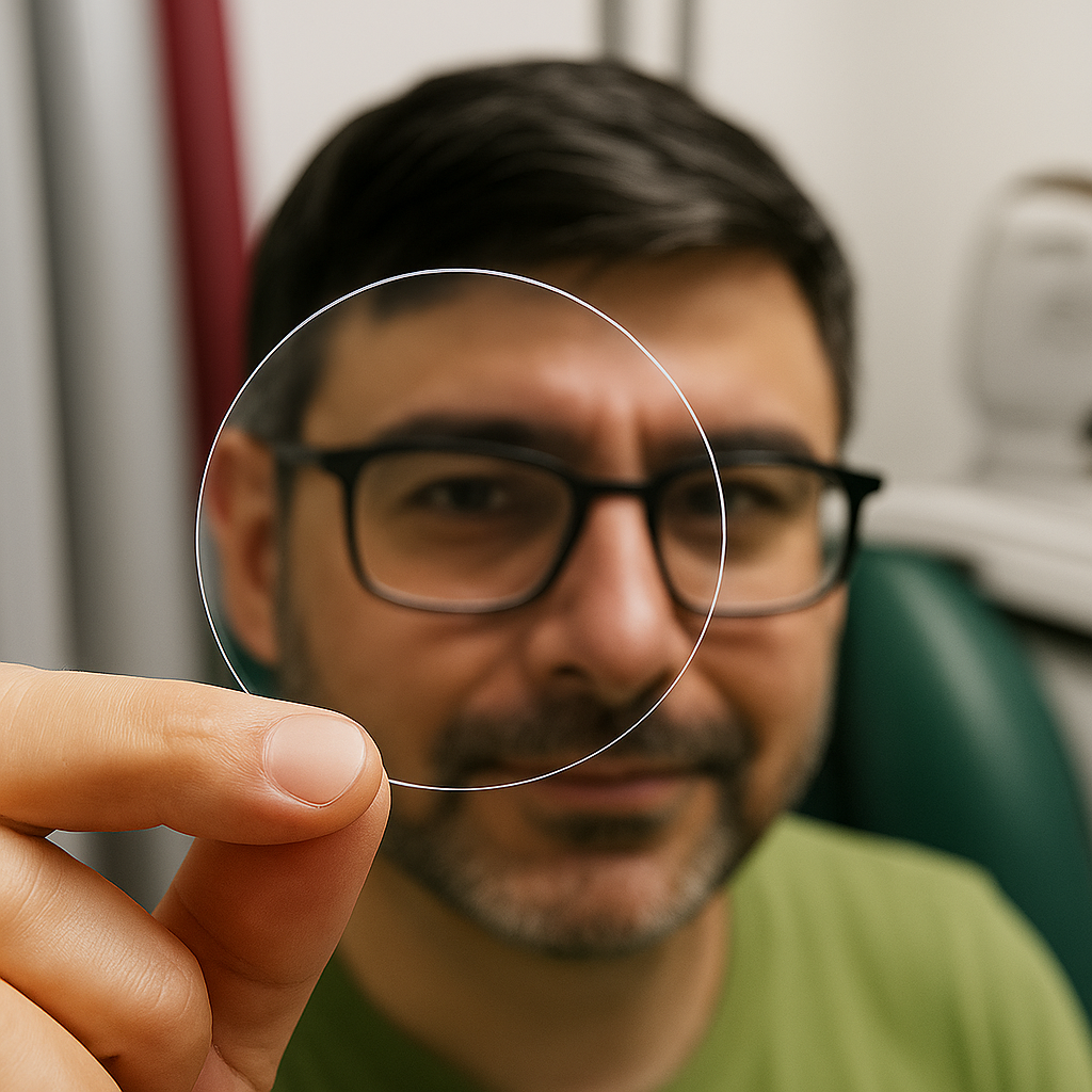 Glass Prescription Lenses View